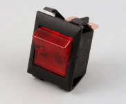 Hatco 02.19.075.00 Switch Roc Dpst 22A 120V Red